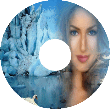 une femme avec un cigne ds le CD